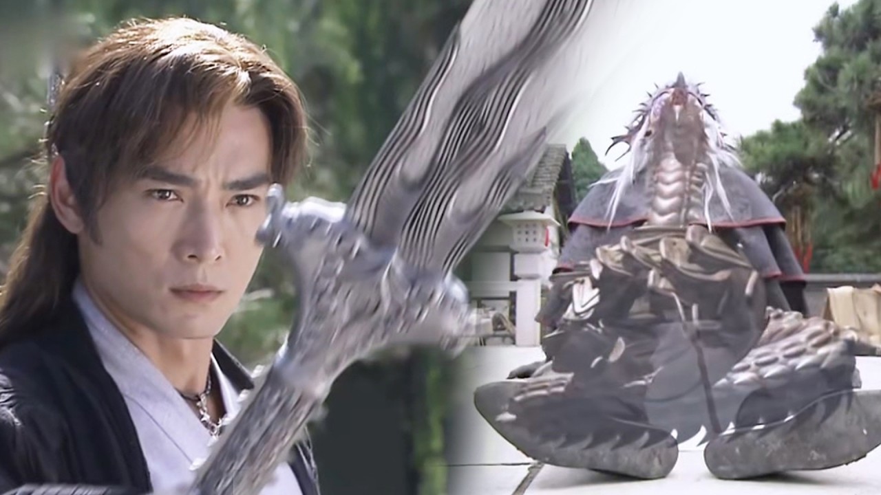 孽龍為禍世間，卻被功夫小子一招煉化成無上法器！#kungfu  #武俠電影