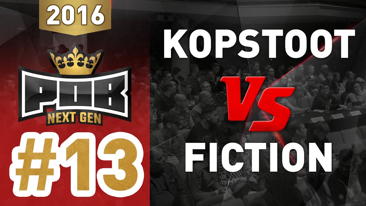 13. Kopstoot vs Fiction - PunchOutBattles Next Gen Theater Auditie 2016