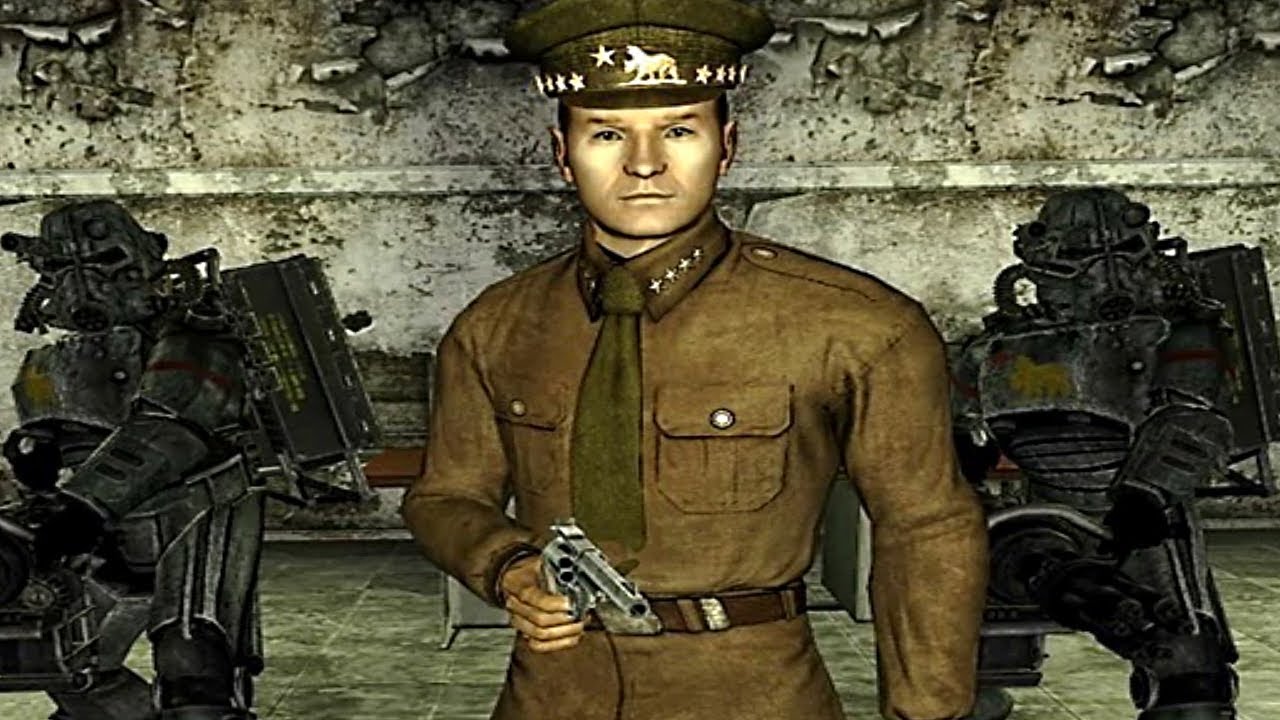Fallout New Vegas - GENERAL LEE OLIVER Final Boss (CAESAR ENDING)