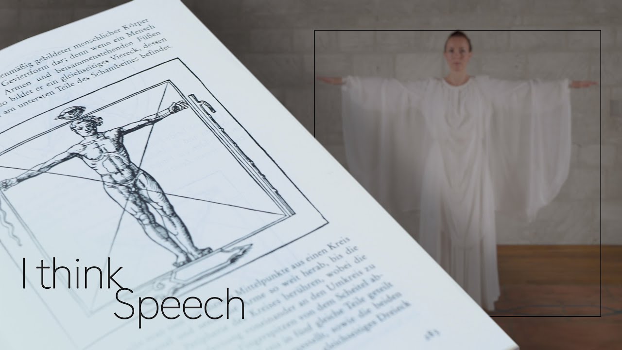 I think Speech - Ich denke die Rede - Eurythmy Exercise with Step by step Tutorial