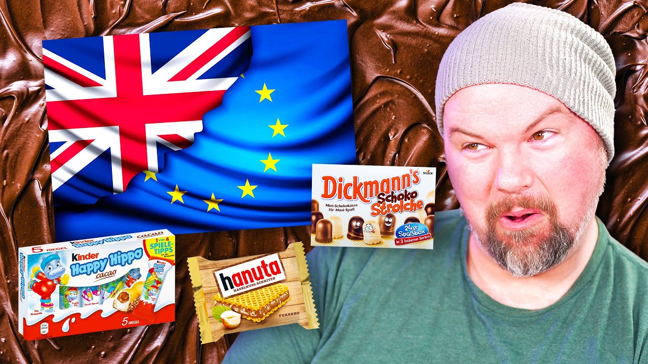 Americans Try European Chocolate - Taste Test!