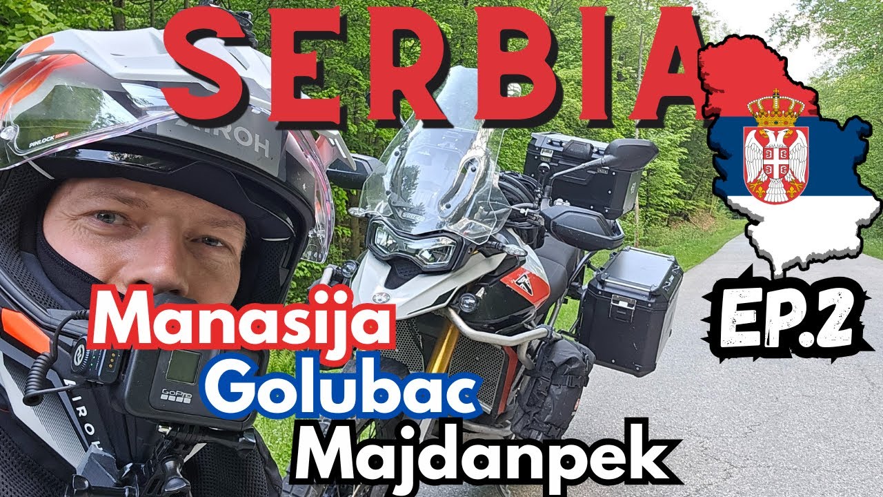 EP.2/4-Samotnie do Serbii:Monastyr Manasija,Twierdza Golubac i Kopalnia Majdanpek.Musisz to zobaczyć