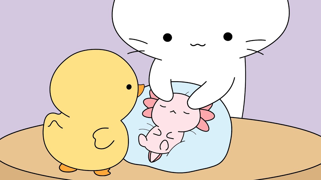 treating the axolotl | ASMR animation