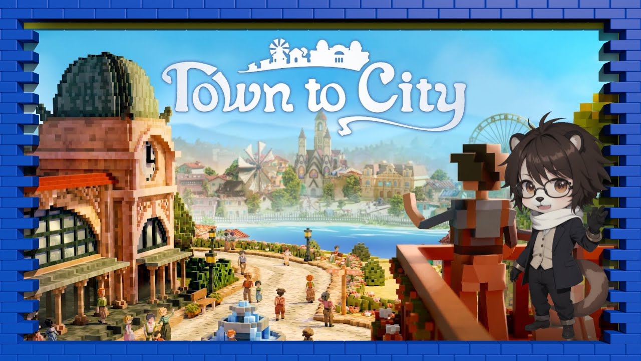 Lets Try Voxel-Stadt-Bau-Spiel // Town to City Demo