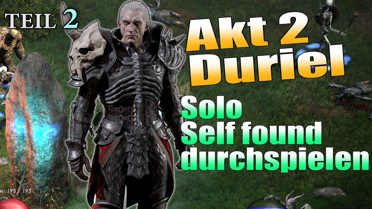 Necro solo durchspielen! Akt 2 Duriel :: Diablo 2 resurrected :: D2r
