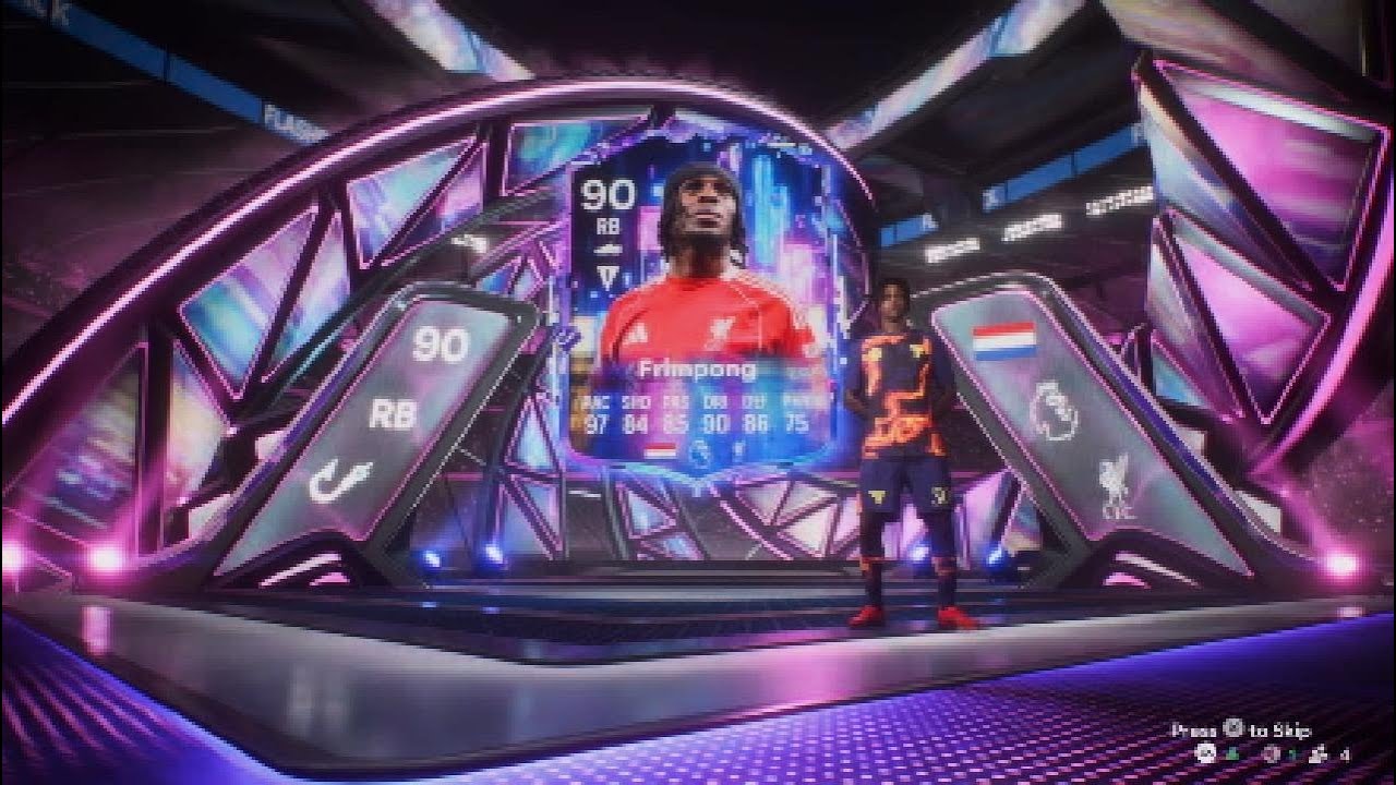 Completing the Flashback Jeremie Frimpong SBC in FC 26
