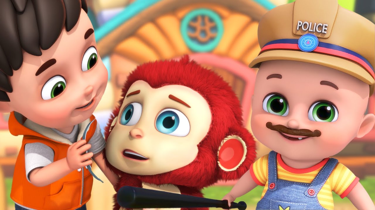 posham pa bhai posham pa | chor sipahi - Hindi rhymes for children collection by jugnu kids Hindi