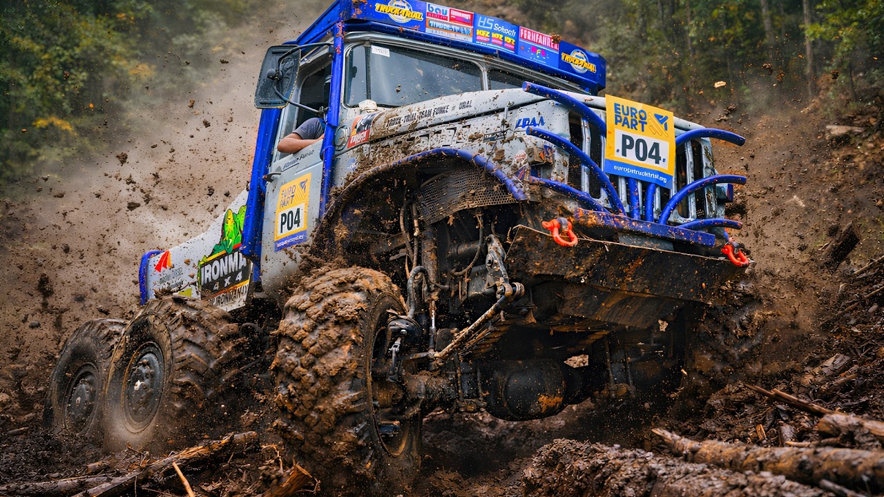 Ultimate 6x6 Trucks Off-Road Compilation &ndash; Heavy Machines vs Mud & Mountains