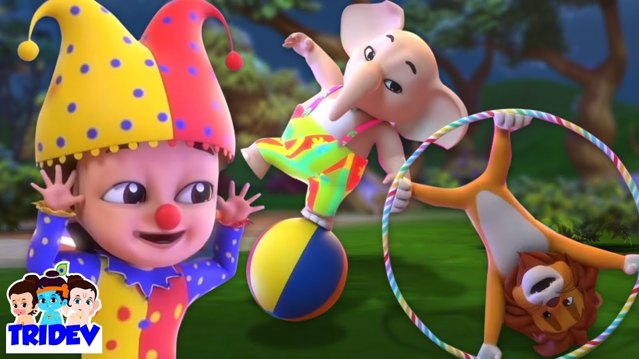 सर्कस आया, Circus Aaya, Bacchon Ki Poem, Hindi Nursery Rhymes by Tridev