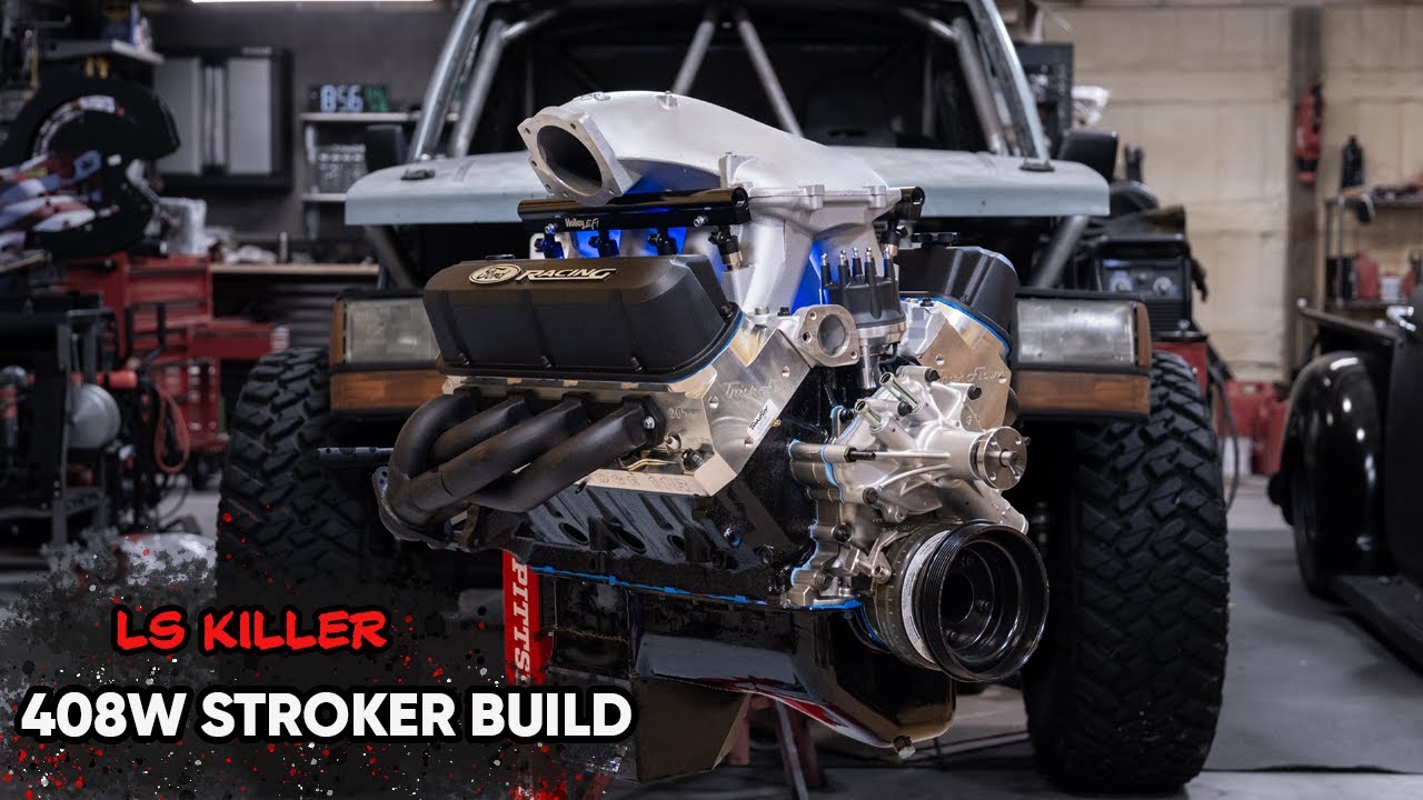 Ford Power - 408W Stroker Engine Build