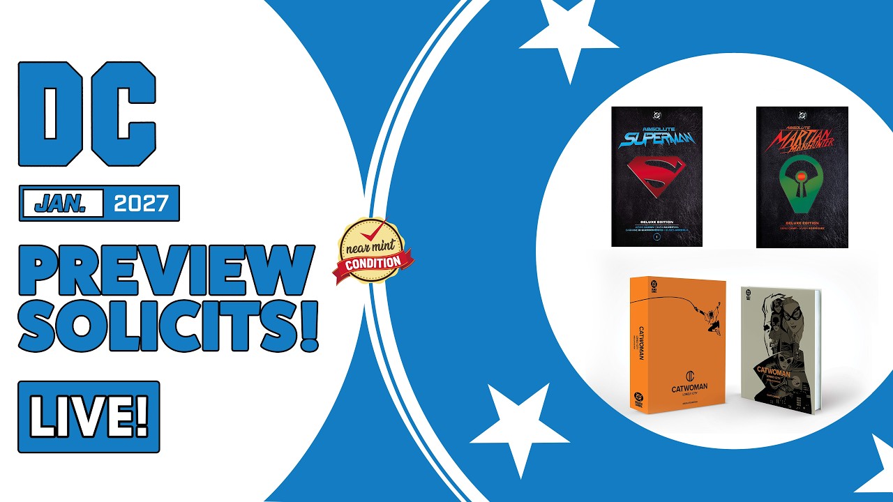 DC Comics Previews Solicitations January 2027 | Omnibus | DC Finest | Absolute Universe | Compact