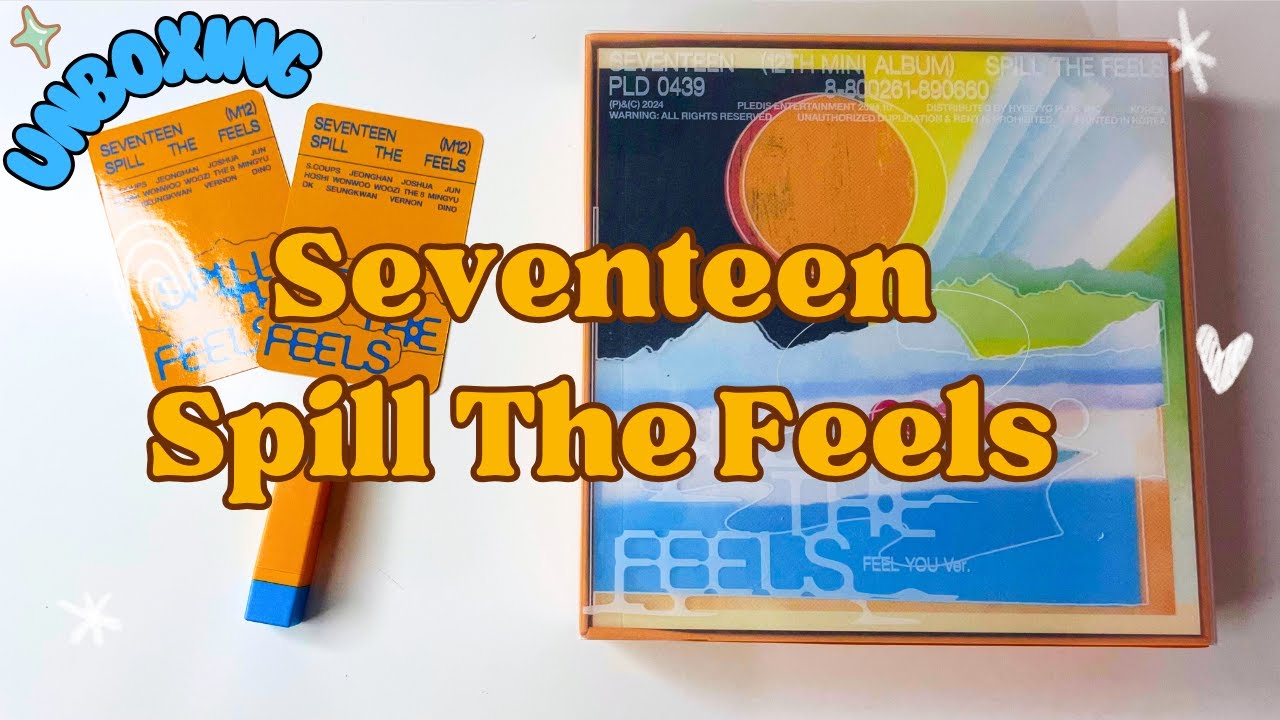 ★ Распаковка альбома Seventeen Spill The Feels ★ Feel You версия ★