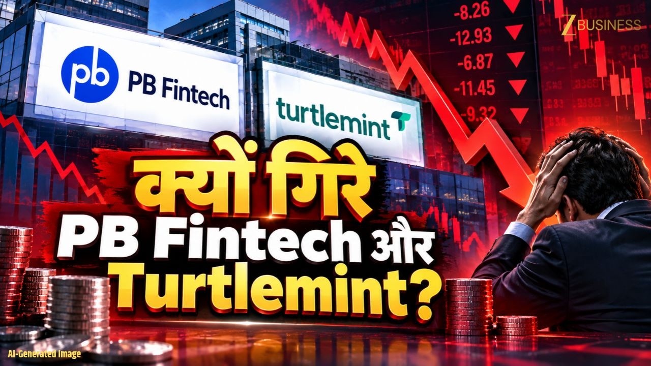 PB Fintech & Turtlemint में भारी बिकवाली क्यों? Insurance Stocks आज क्यों Focus में?