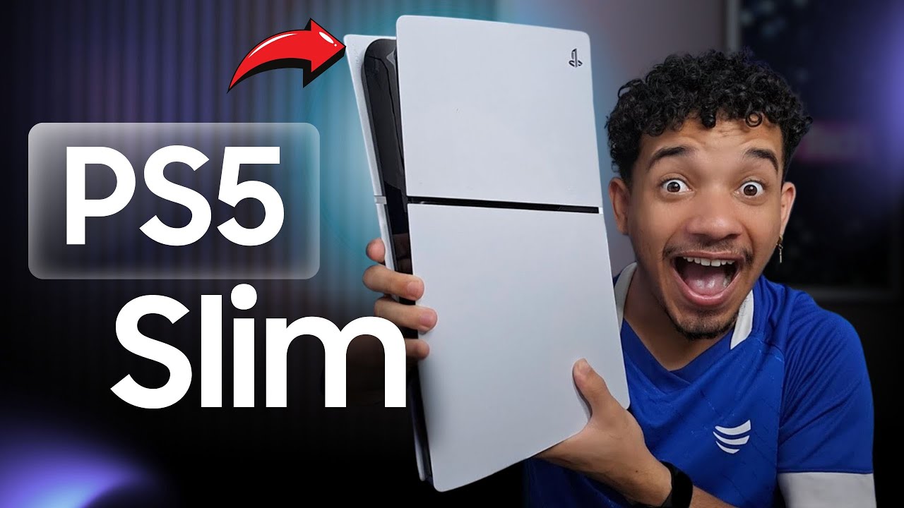 CHEGOU O MEU NOVO PLAYSTATION 5 SLIM - Unboxing | JG GAMES