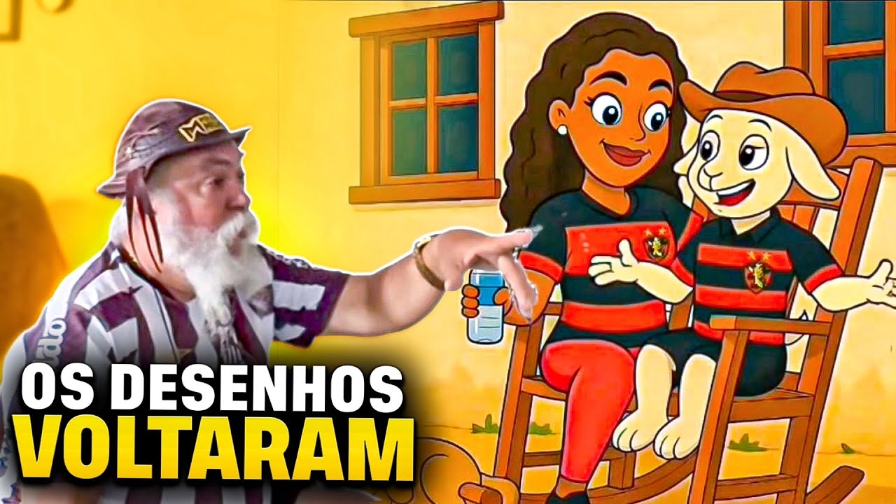 O DESENHO DE LUIZ DO SOM FALOU MAL NOVAMENTE KKK | MANETIKIN 