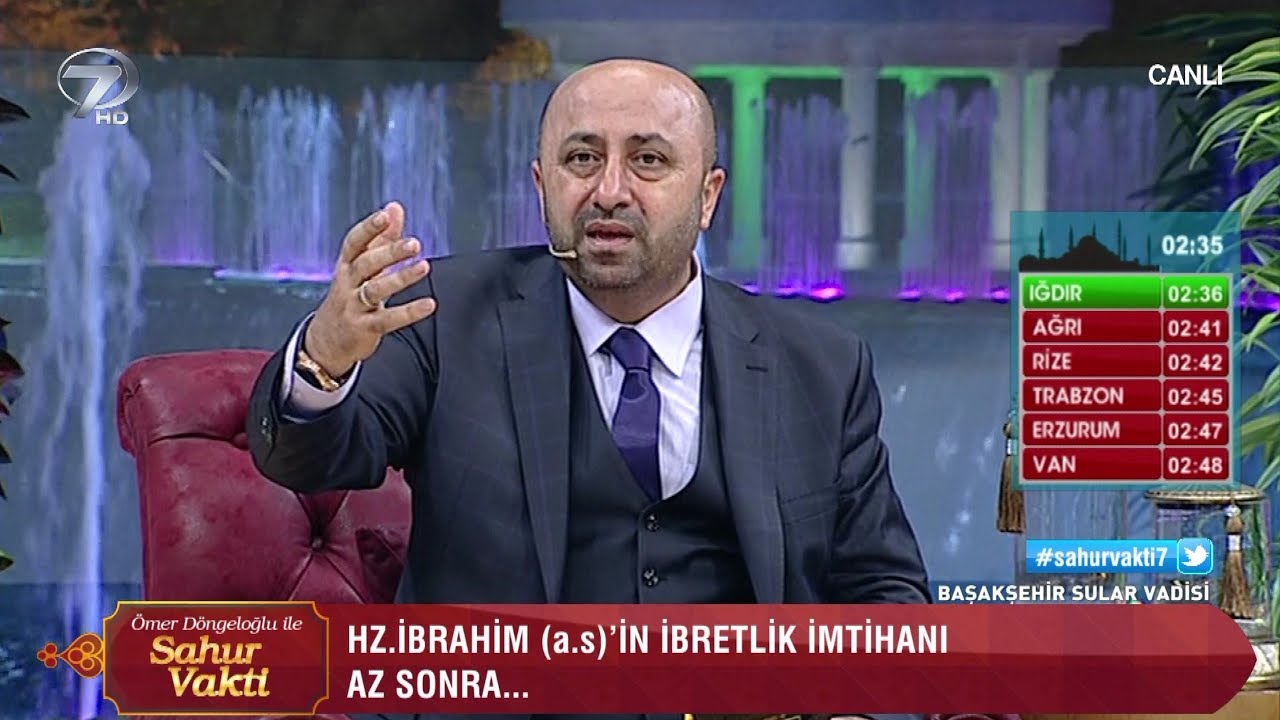 Ömer Döngeloğlu İle Sahur Vakti - 6 Haziran 2018
