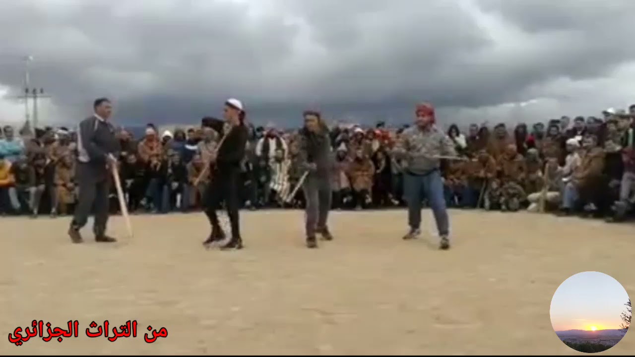 رياضة العصى التقليدية مع الشيخ لخضر Algérien traditionnel Combat Stick