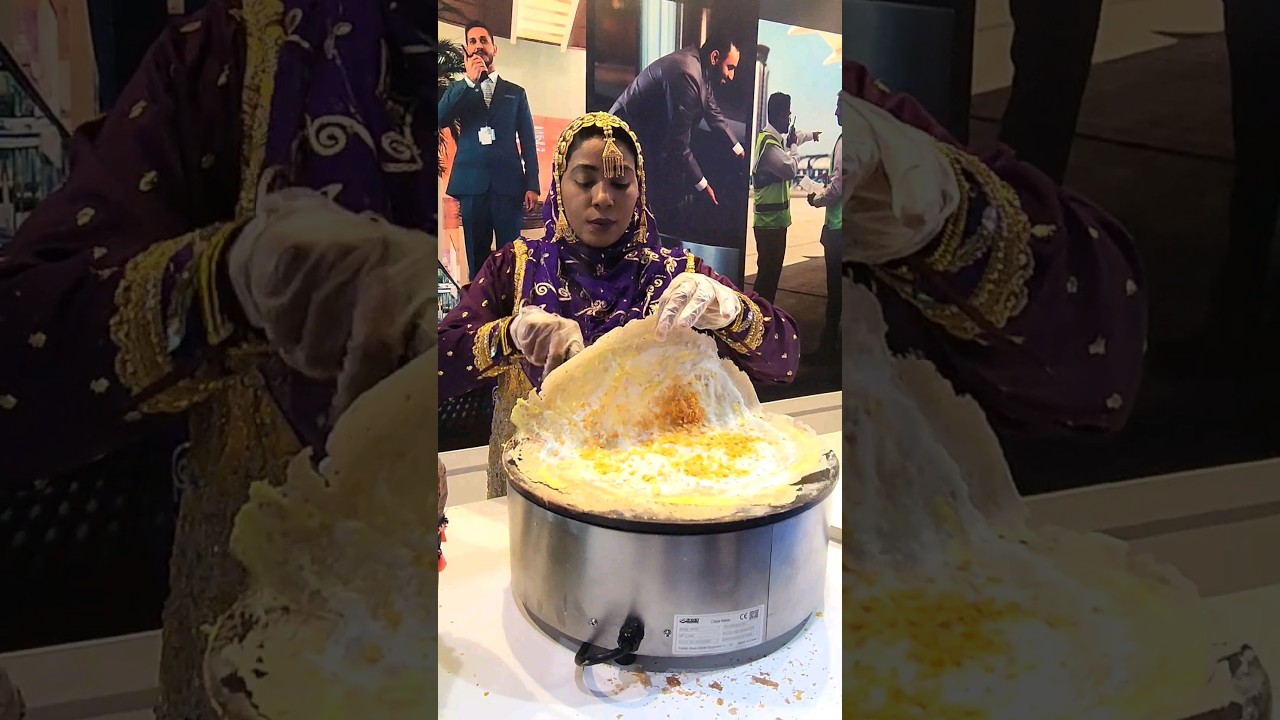 OMAN Traditional Food🍲#crispybred #oman #traditionalfood #shorts