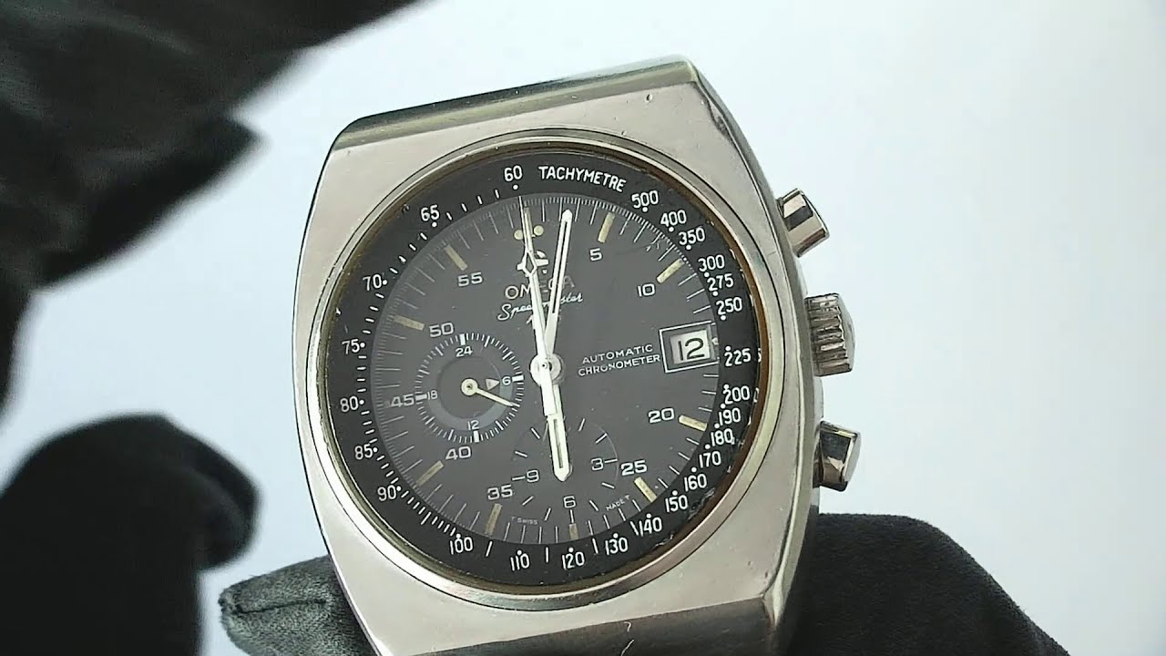 Omega Vintage Speedmaster 125 Automatic Chronograph Watch 178 0002