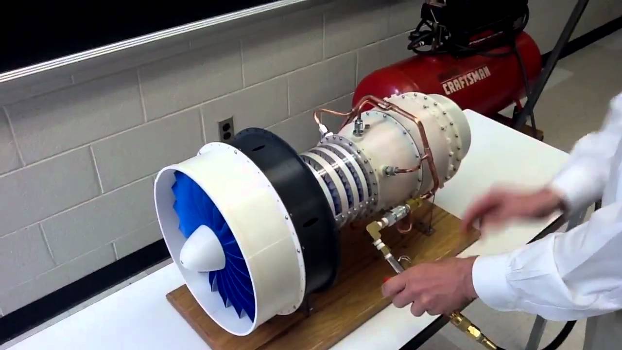 3D Printed Jet Engine UVA Mechanical Engineering