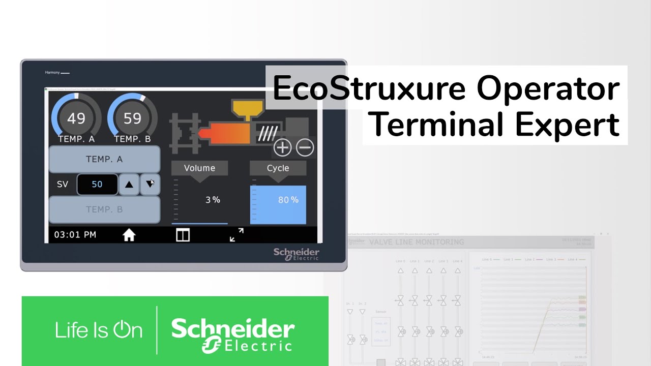 EcoStruxure Operator Terminal Expert — структура и концепция программного обеспечения | Schneider...