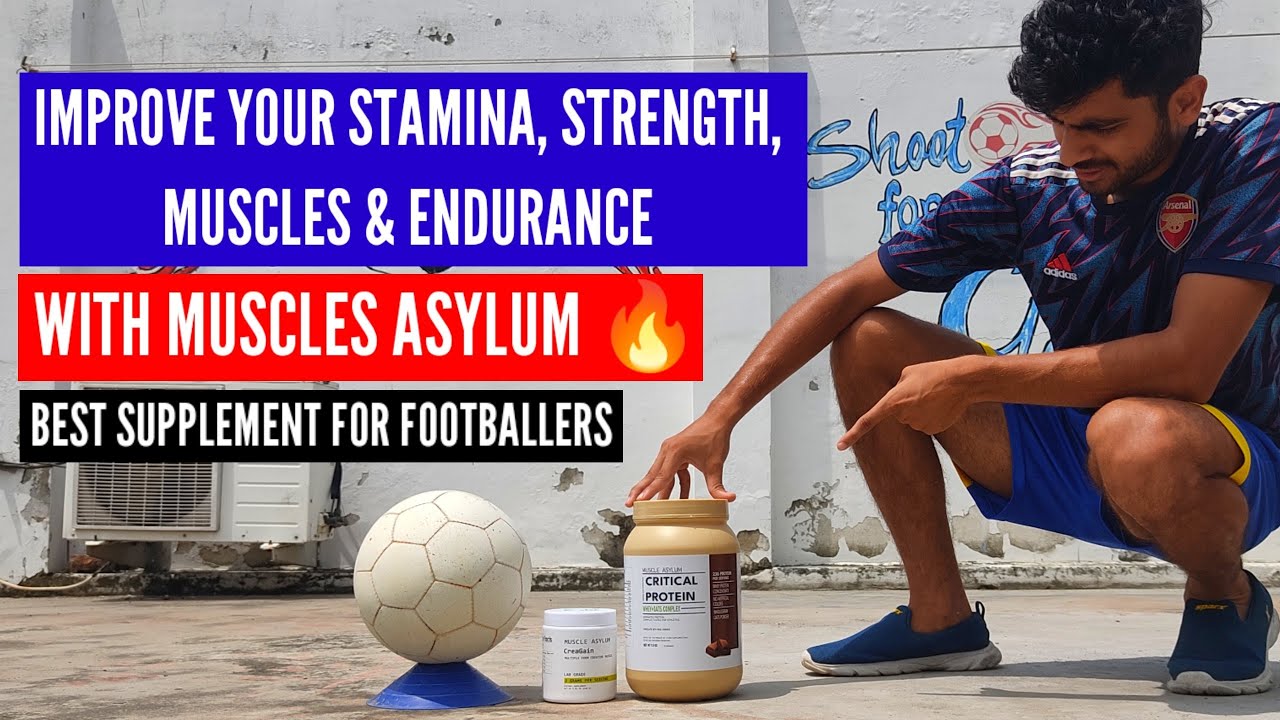 Best Protein & Supplement for Footballers || Muscles Asylum Whey Protein and Creagain Review