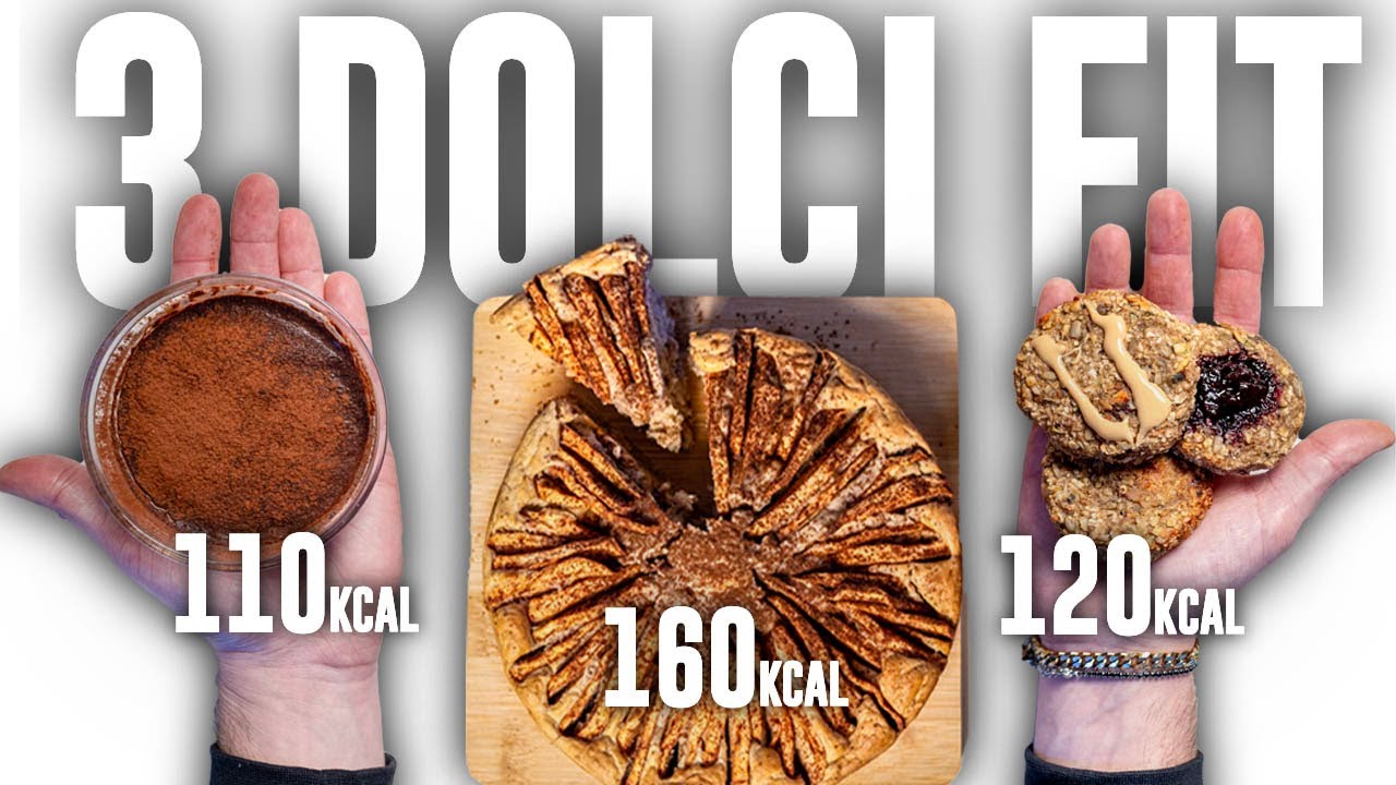 3 Dolci con Poche Calorie | Sani, Gustosi e Facili da Preparare!