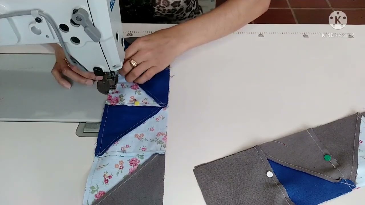 Tapete de retalhos para iniciantes estrela, bem facil. #diy #retalhos #artesanato #meioambiente