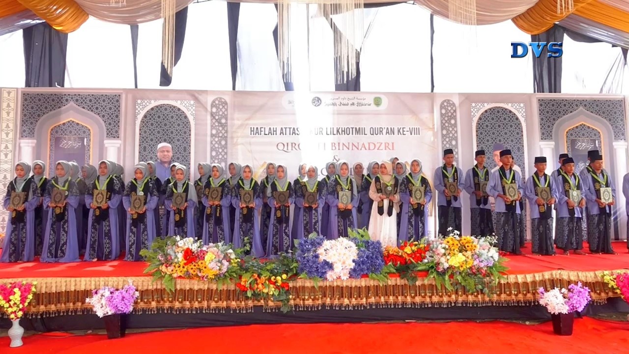 Liverec. Haflah Attasyakur Lilkhotmil Qur'anKe VIII Ponpes Syaikh Daud Al Masrur