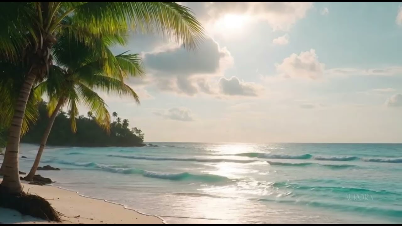 Som do Mar para Acalmar a Mente - Paz Interior - Dormir e descansar bem -Ondas do Mar para Meditar