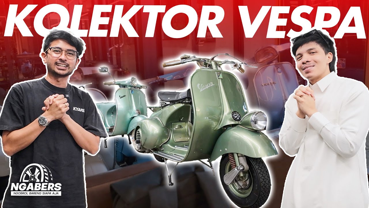ATTA HALILINTAR PUNYA VESPA TERTUA DI INDONESIA⁉️ VBB, GS, PTS, Kongo Ada Semua