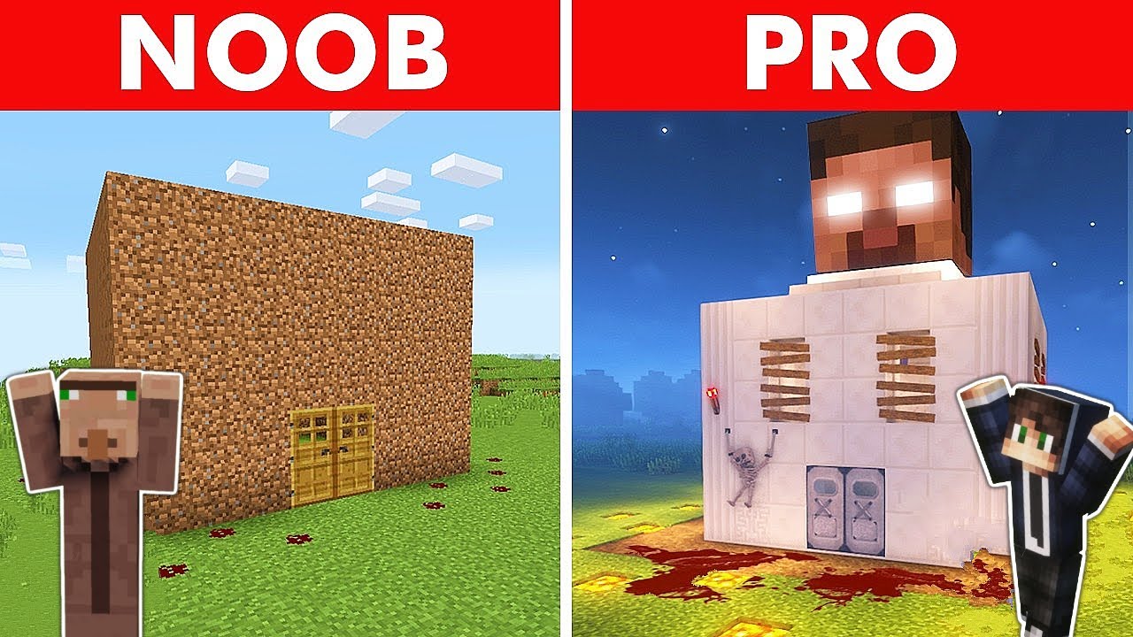 NOOB protiv PRO: Ko Može Napraviti Najstrašniju Prank Kuću u Minecraftu?