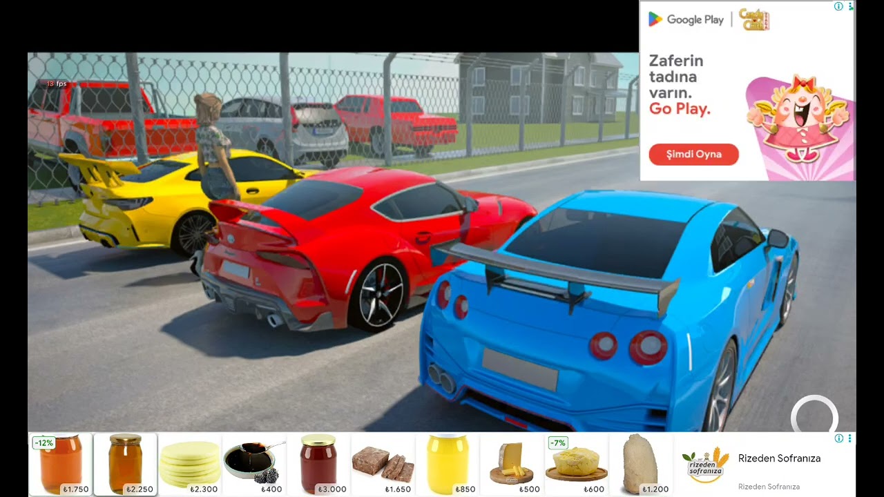 Araba satışları yaptım