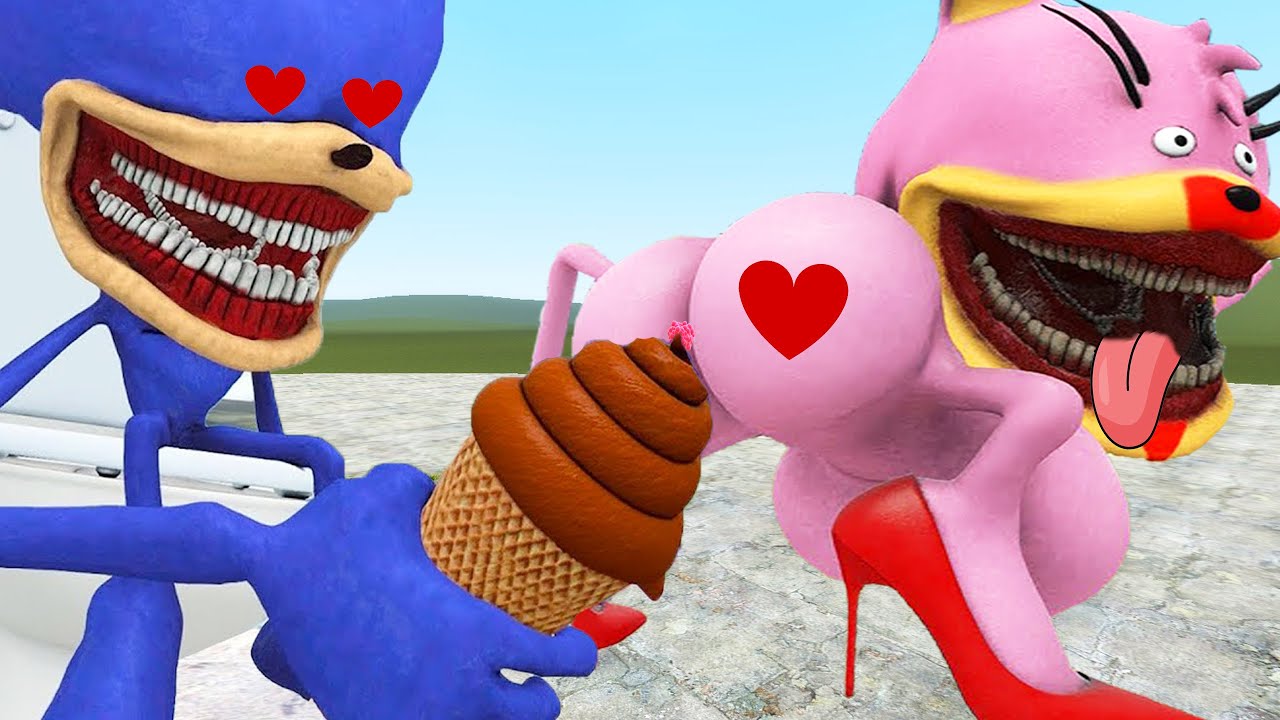 NEW SHIN SONIC TAPES LOVE STORY! THE SONIC TAPES ANIMATION | GOT TORTURE | In Garry's Mod!!!