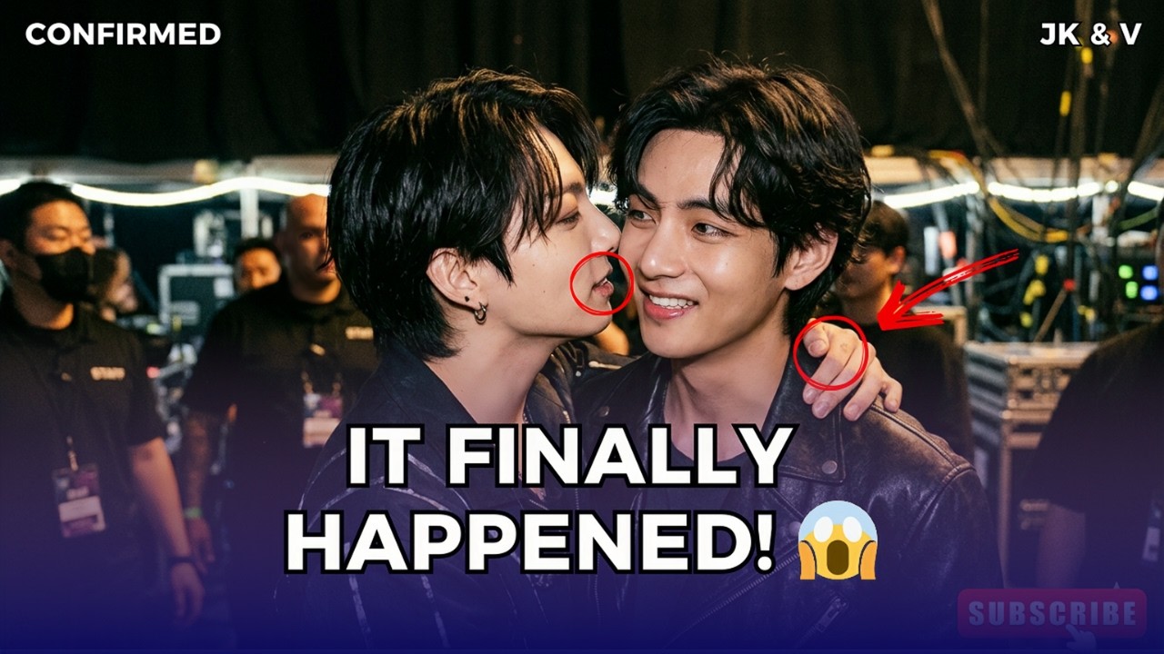 Jungkook Kisses V? This Taekook Moment is Viral! 😱