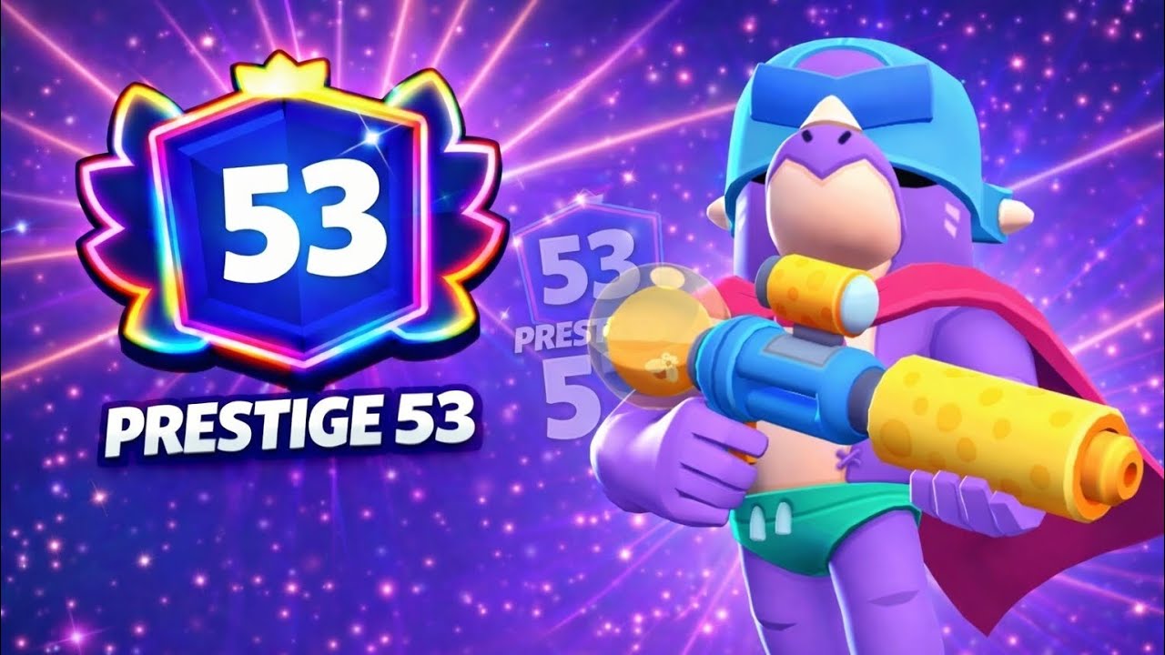 Am făcut 74k de trofee și Prestige 53 ce!#brawlstars 