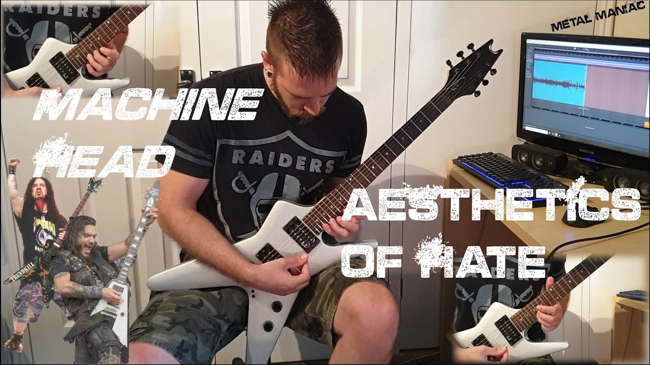 Machine Head - Aesthetics of Hate - Dual Guitar Cover instrumental (No Vocals)