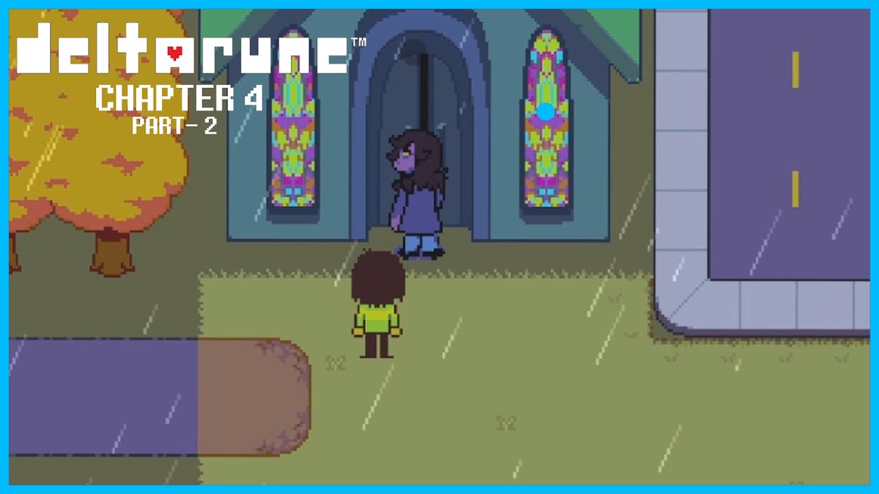 THE KNIGHT MADE A DARK FOUNTAIN IN...?- DELTARUNE CHAPTER 4 PART 2.