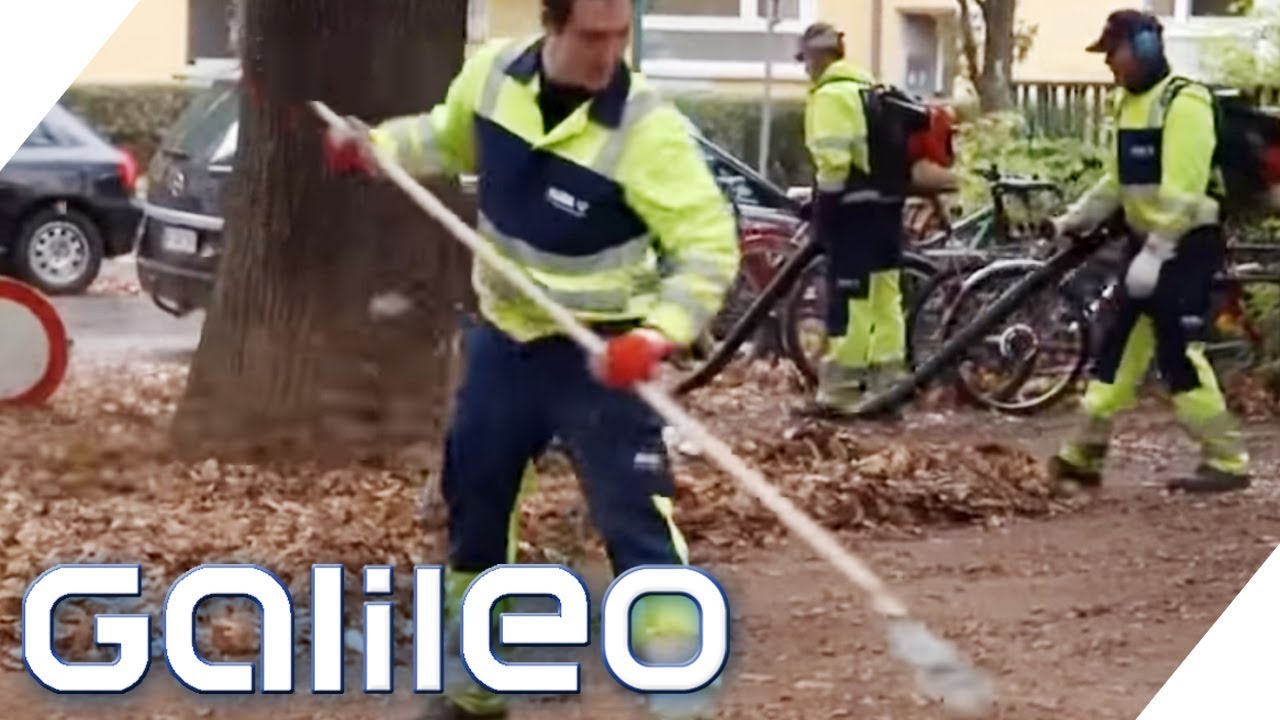 Der harte Job als Straßenreiniger | Galileo | ProSieben