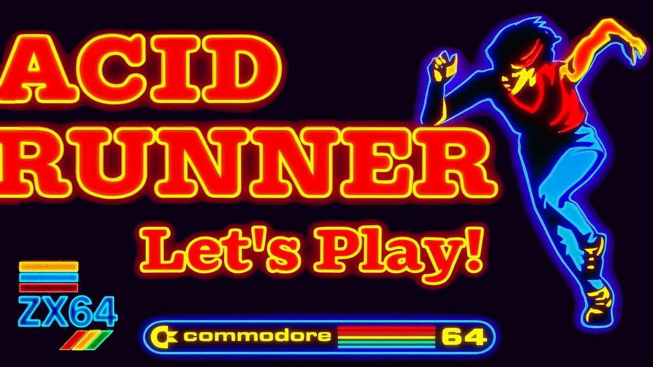 I Played Acid Runner. What A Hidden Gem | C64 Action!!
