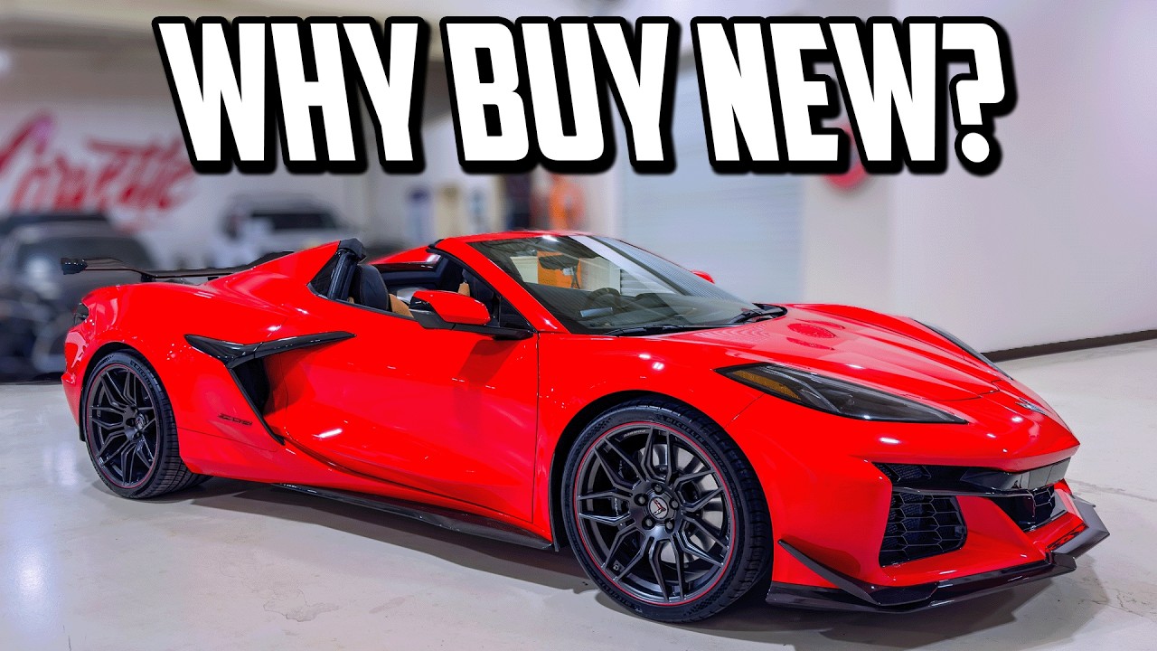 Этот C8 Z06 практически новый&hellip; но стоит намного дешевле | Corvette World