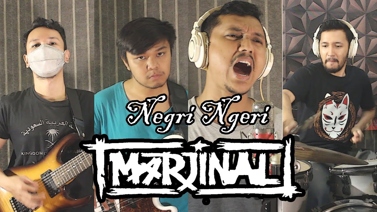 Marjinal - Negri Ngeri | METAL COVER by Sanca Records