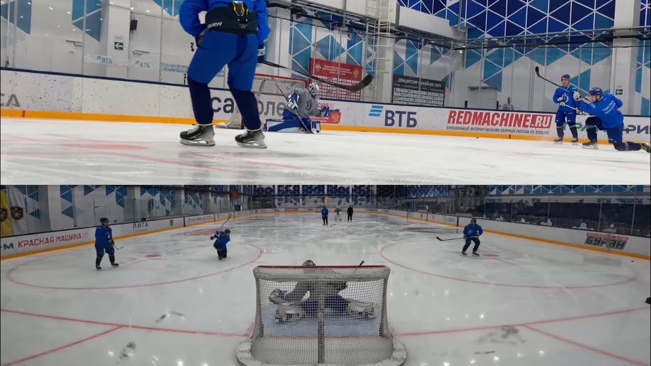 Перемещение по передаче / 6.2.26 / Hockey Goalie Training 