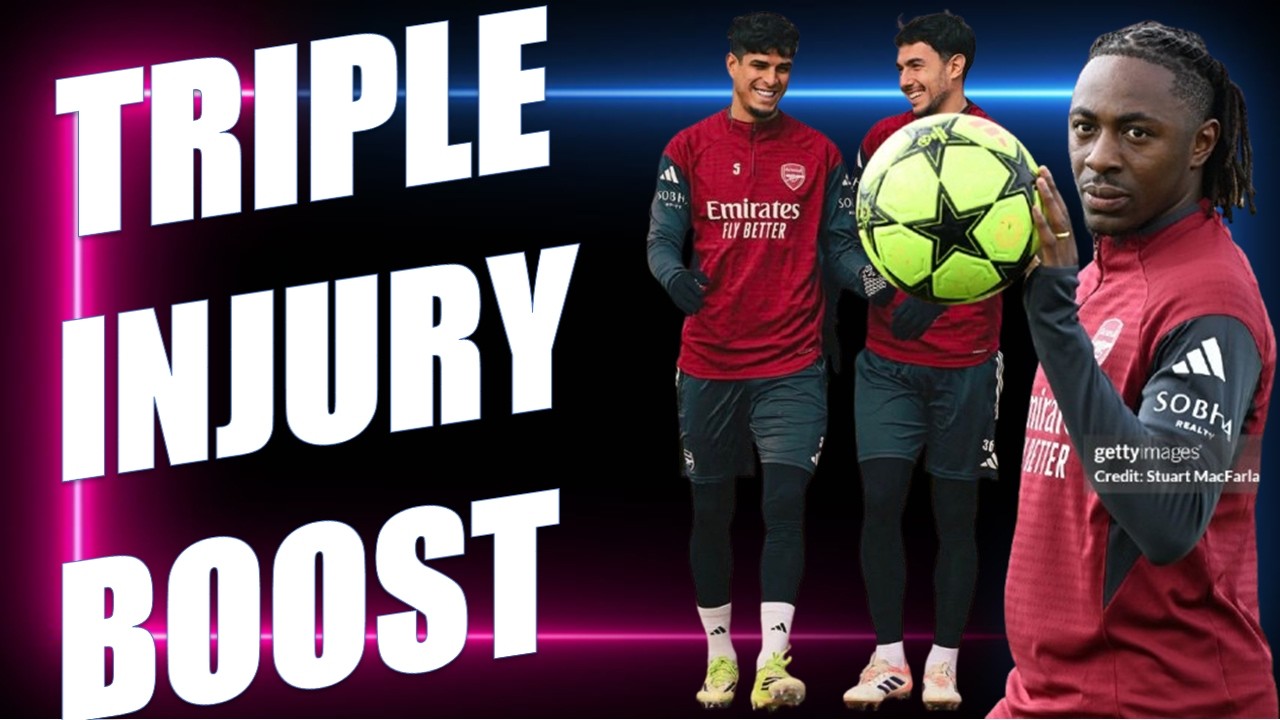 Eberechi Eze, Zubimendi & Hincapie Injury Boost !!!