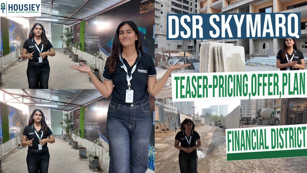 DSR Skymarq | Premium 4BHK Flats At Nanakramguda Financial District Hyderabad | Location & Review