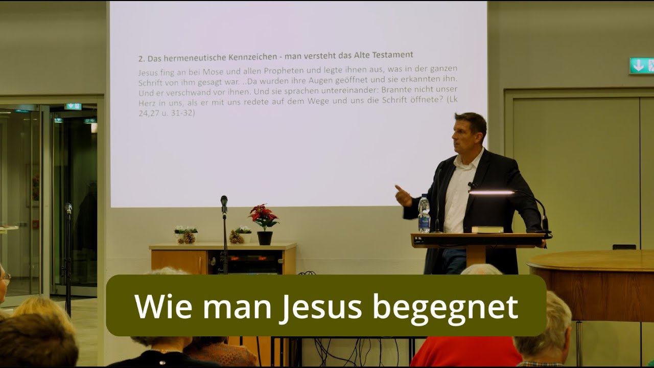 Olaf Latzel / Wie man Jesus begegnet. LAV College mit Olaf Latzel im Bibelheim Felsengrund 