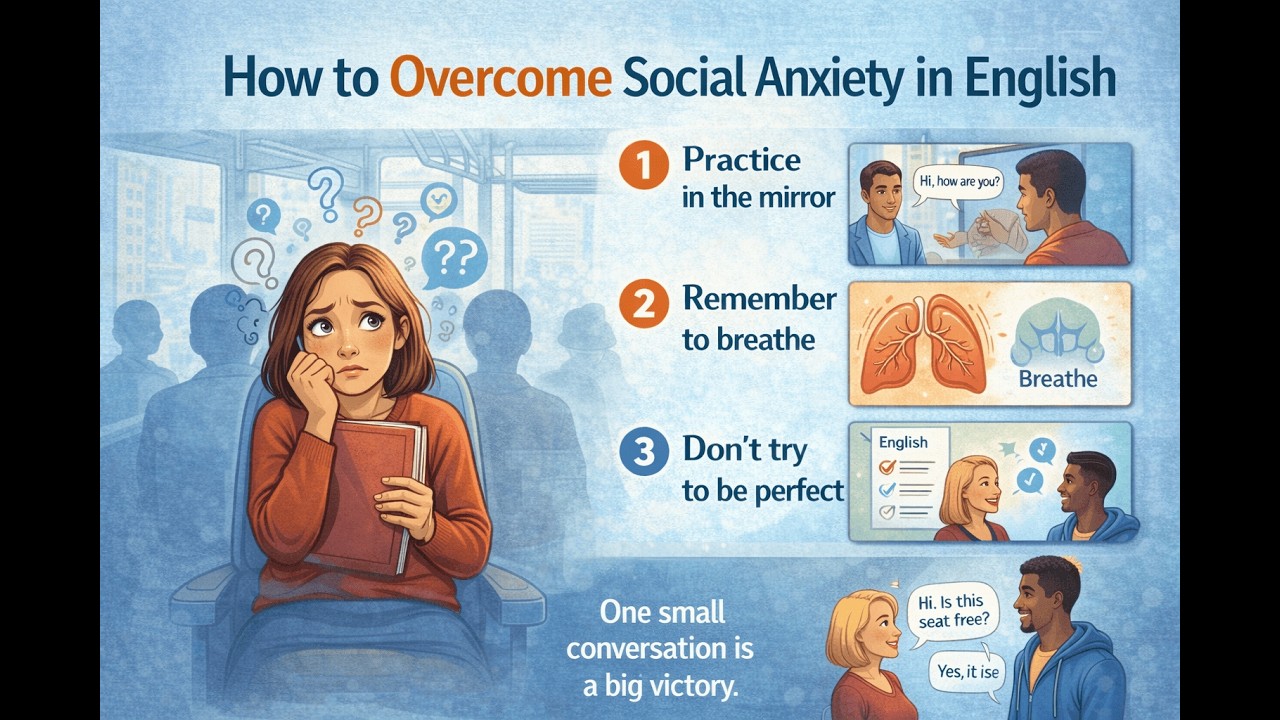 Social Anxiety in English? Do THIS to Speak with Confidence!