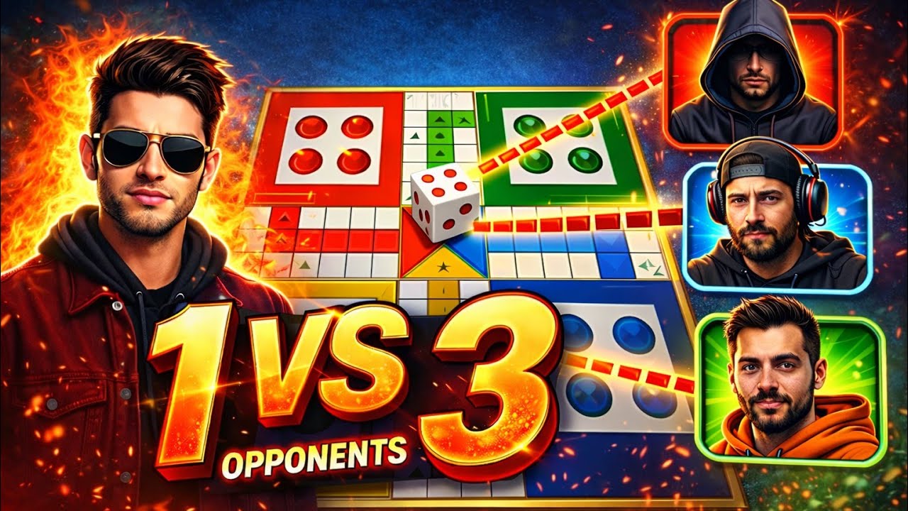 1 VS 3 Ludo Live Do or Die Match | ACE WHYZZZ