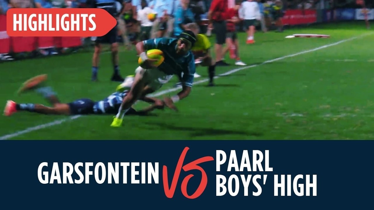 Rugby - Ho&euml;rskool Garsfontein vs Paarl Boys' High - NMI Toyota Noordsuid - 30 March 2026