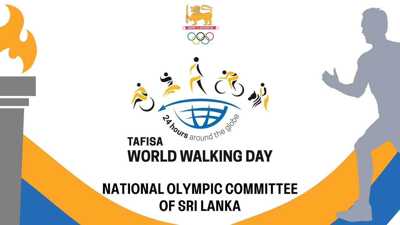 TAFISA World Walking Day by NOC Sri Lanka